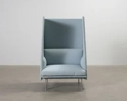 Muuto Outline Highback fåtölj ljusblå