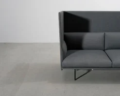 Muuto Outline Highback 2-sits soffa grå