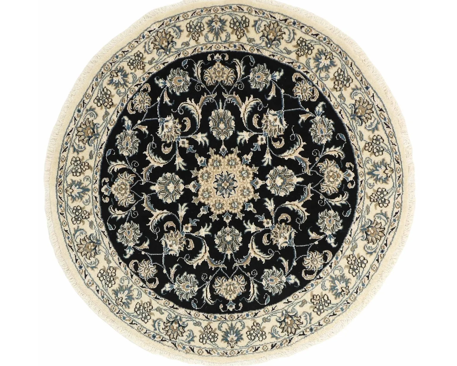 Nain Kashmar orientalisk matta ø 140 cm