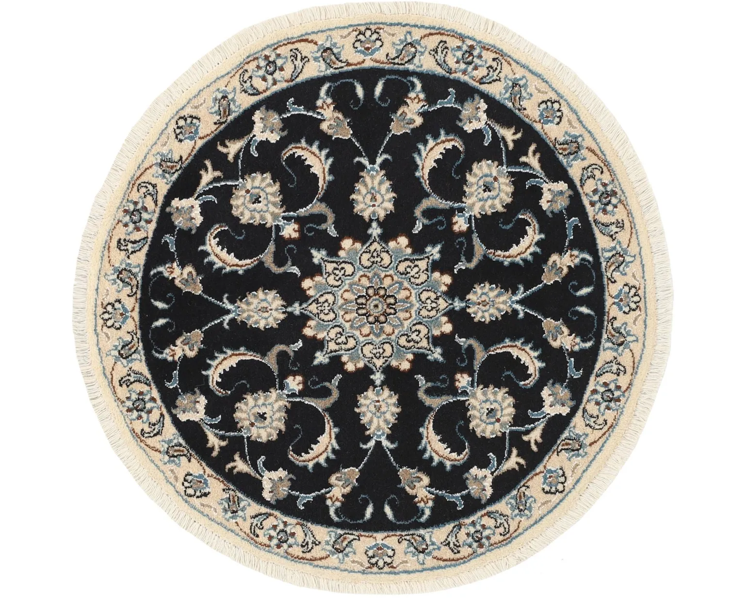 Nain Kashmar orientalisk matta ø 100 cm