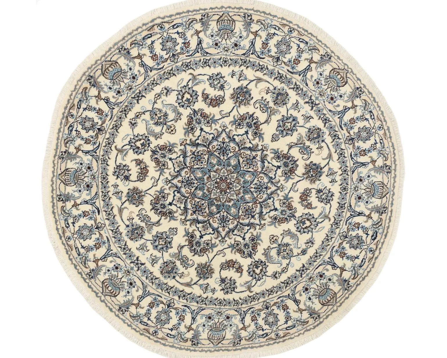 Nain Kashmar orientalisk matta ø 200 cm