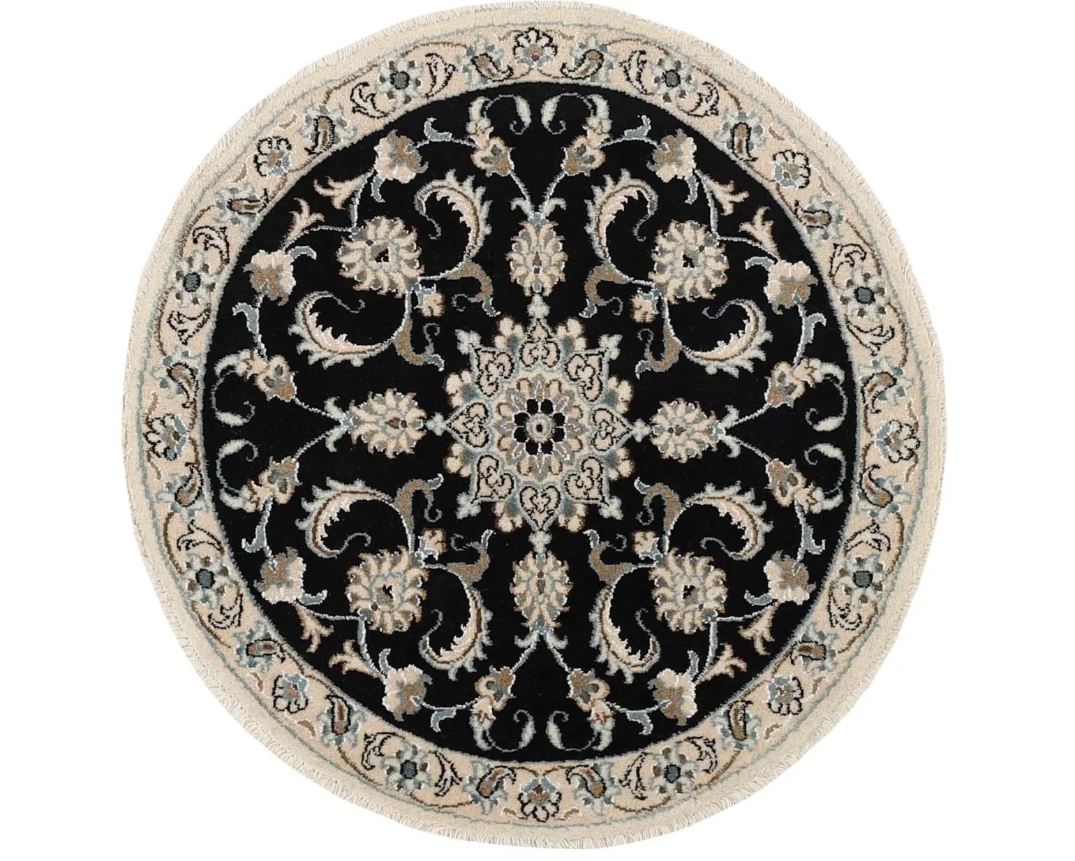 Nain Kashmar orientalisk matta ø 100 cm