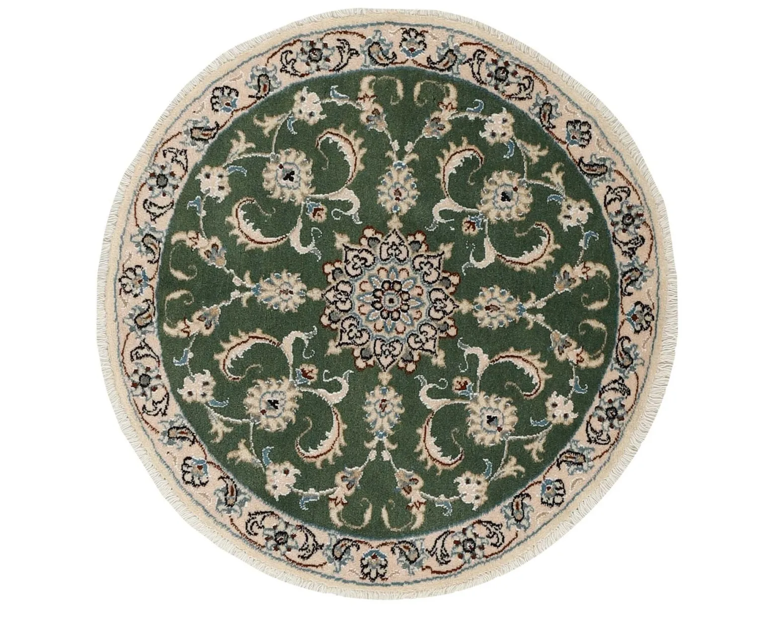 Nain Kashmar orientalisk matta ø 100 cm