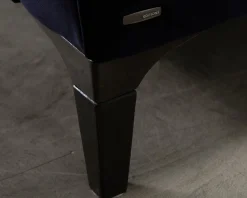 Natuzzi 2,5-sits soffa mörkblå