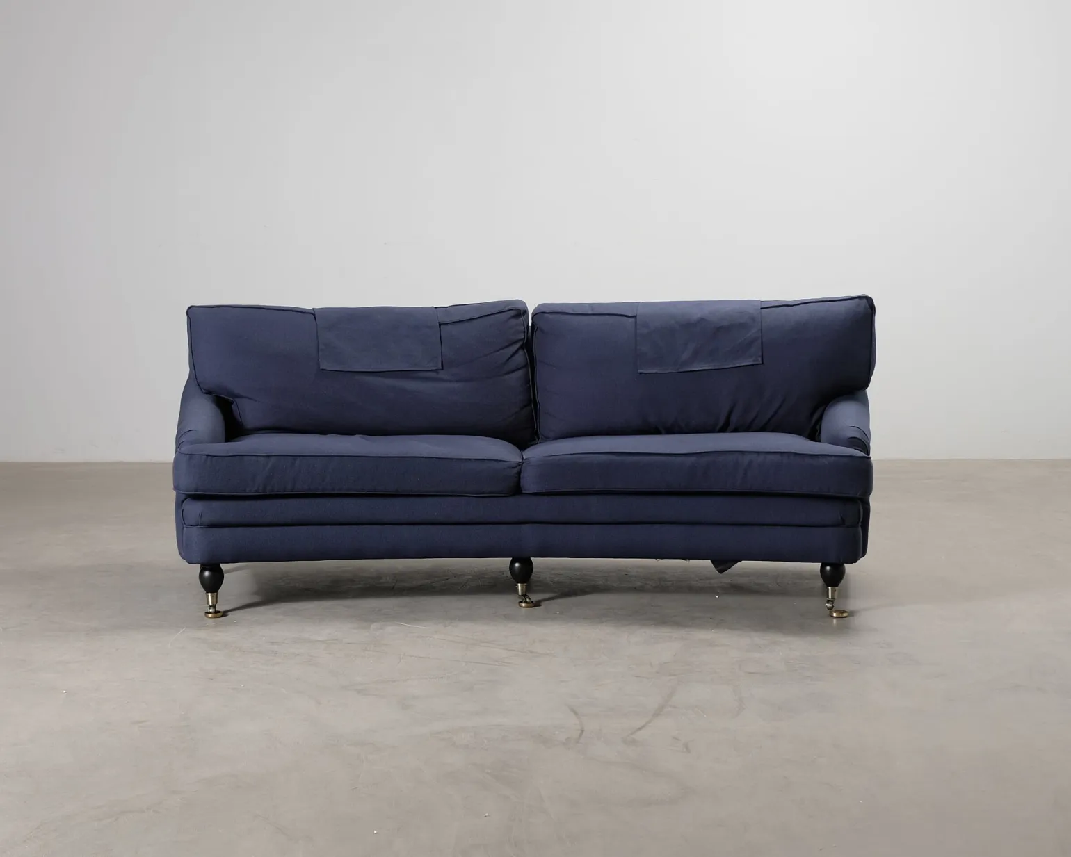 Newport Howard Classic 2,5-sits soffa blå