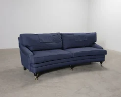 Newport Howard Classic 2,5-sits soffa blå
