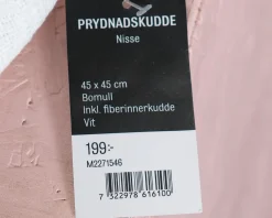 Nisse prydnadskudde 45 x 45 cm, set om 3
