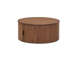 Noira soffbord ø 80 cm valnöt