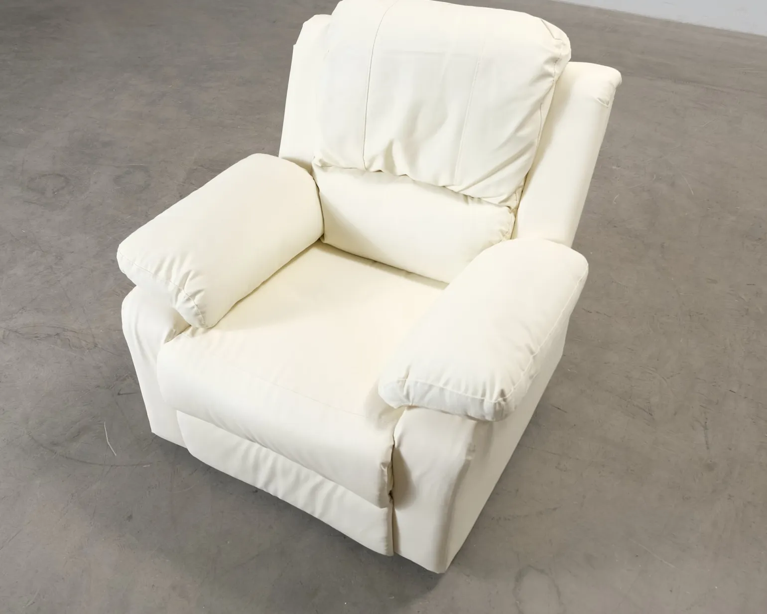 Norbo reclinerfåtölj naturvit