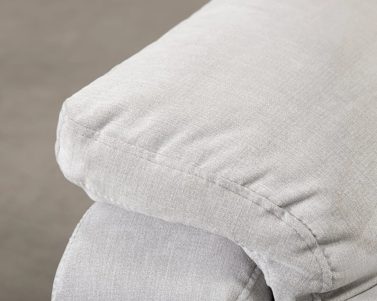 Norbo 2-sits reclinersoffa konstläder ljusgrå