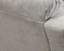 Norbo 2-sits reclinersoffa konstläder ljusgrå