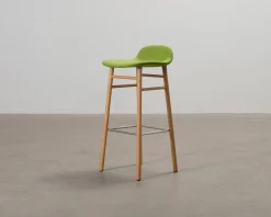 Normann Copenhagen Form 75 cm barstol grön