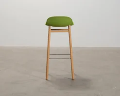 Normann Copenhagen Form 75 cm barstol grön