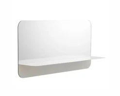Normann Copenhagen Horizon spegel horisontell vit