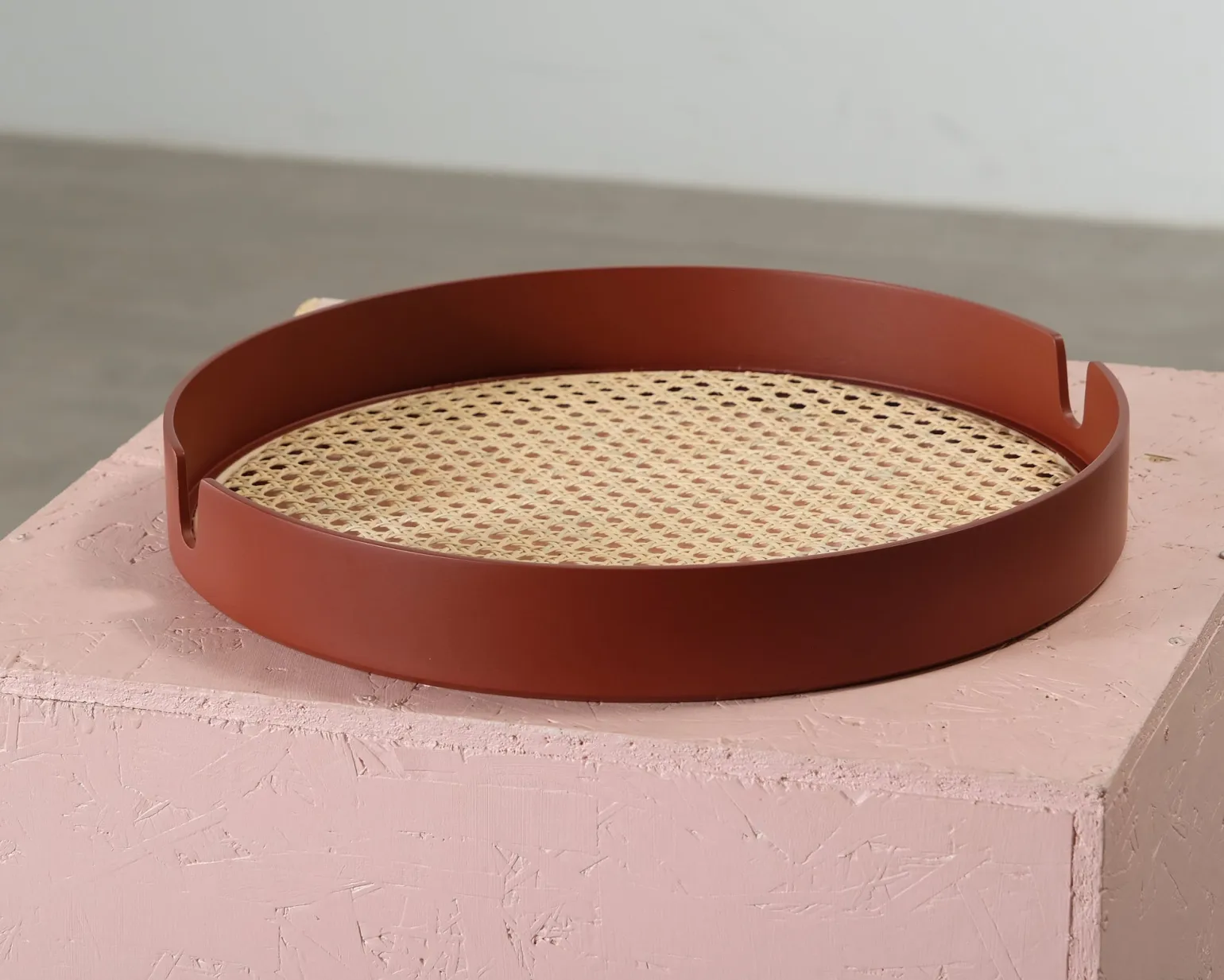 Normann Copenhagen Salon Tray bricka Ø 40 cm roströd