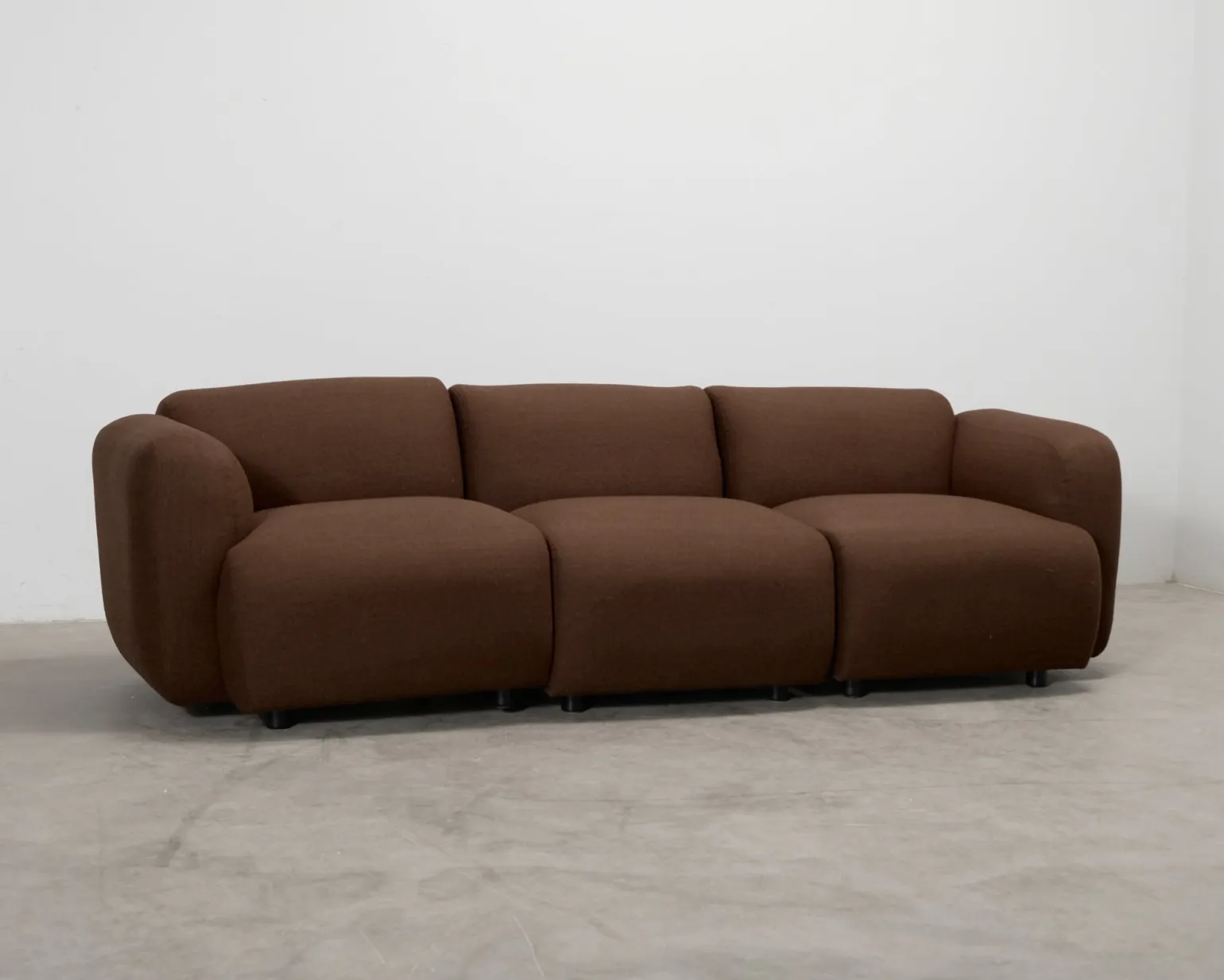 Normann Copenhagen Swell 3-sits soffa brun