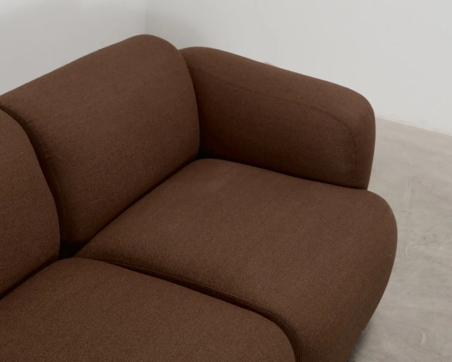 Normann Copenhagen Swell 3-sits soffa brun