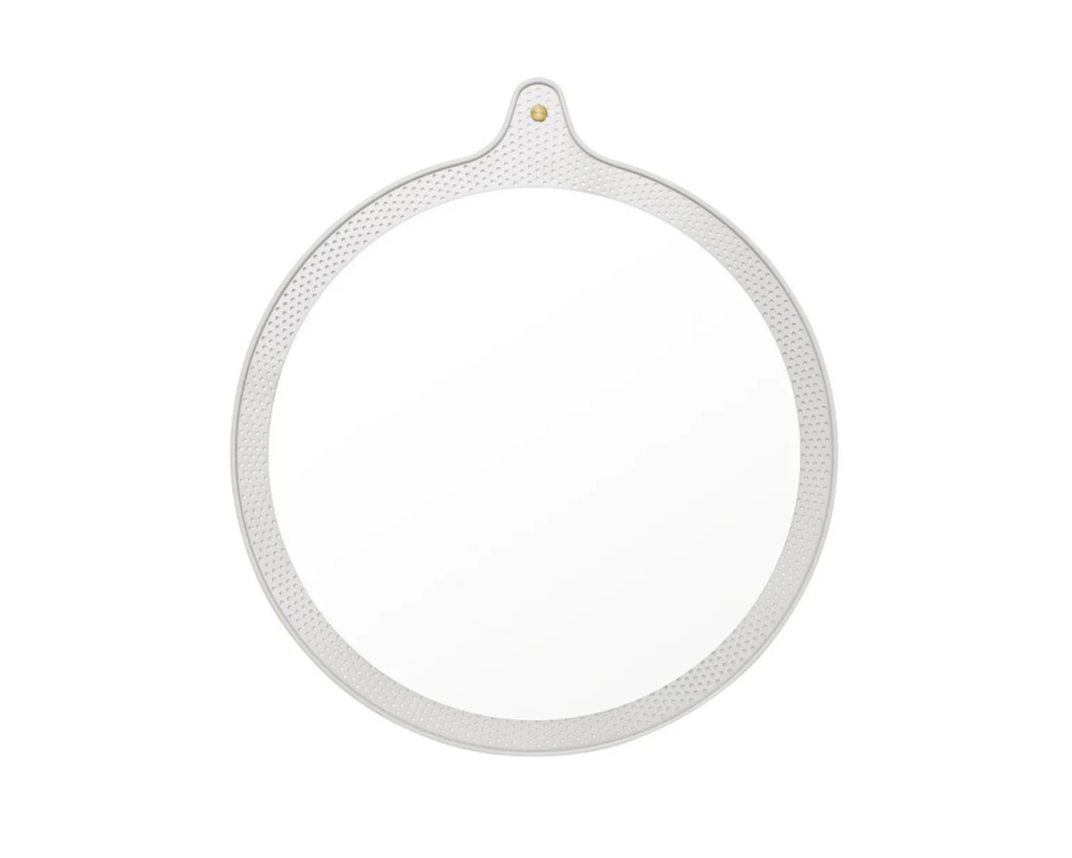 Normann Copenhagen Ticket Mirror Small spegel Ø 45 cm grå