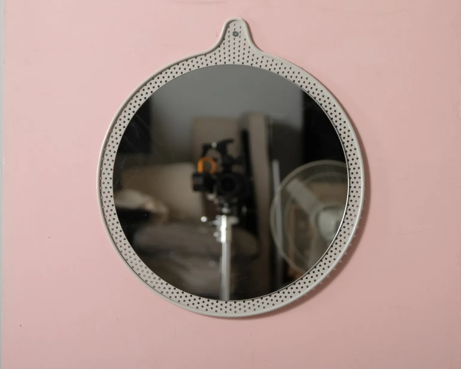 Normann Copenhagen Ticket Mirror Small spegel Ø 45 cm grå