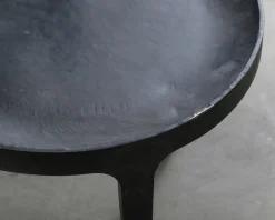 NORR11 Ghost ø 50 cm sofabord svart