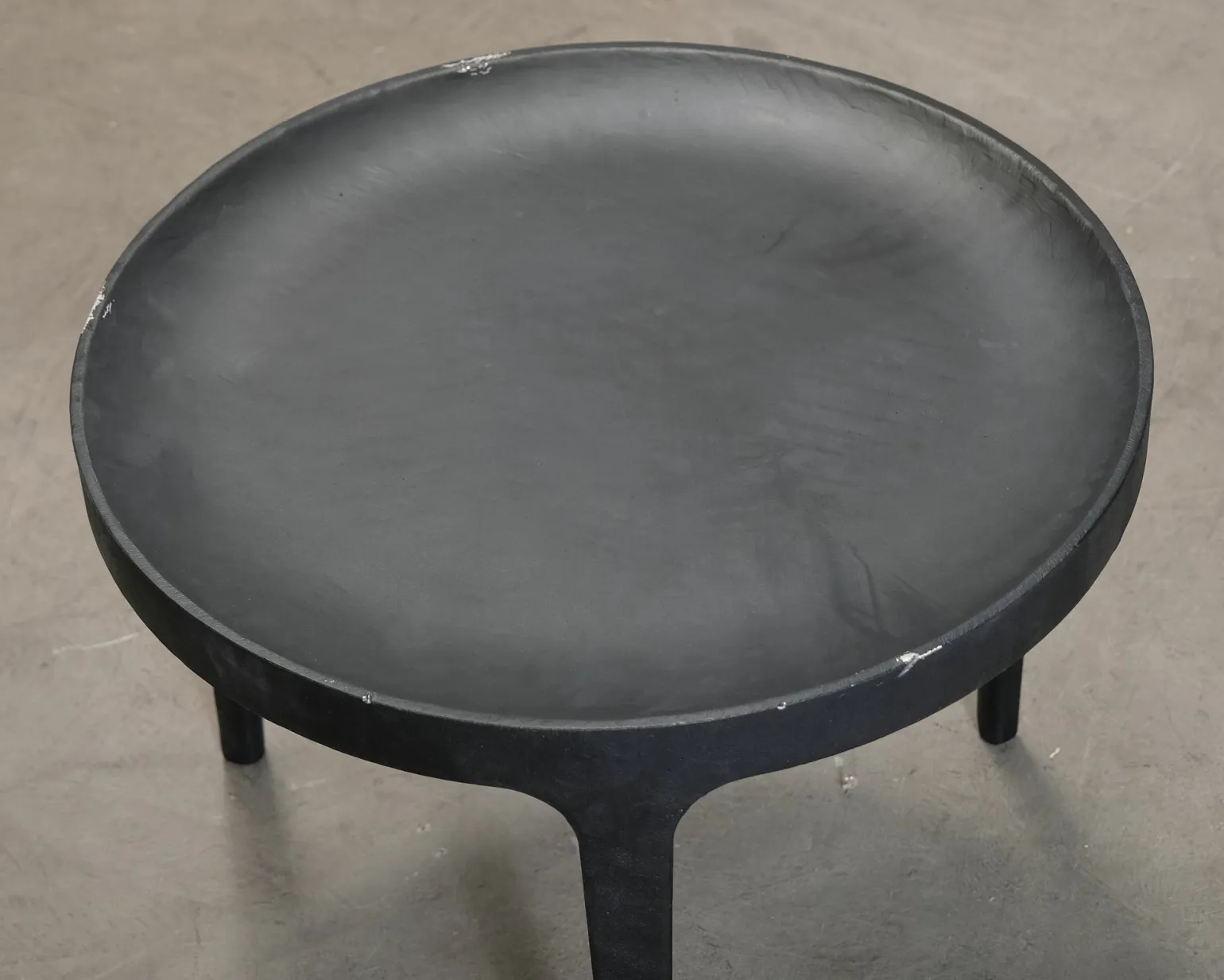 NORR11 Ghost ø 50 cm sofabord svart