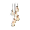 Nuura Anoli 6 pendellampa guld