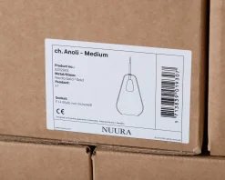Nuura Anoli 6 pendellampa guld