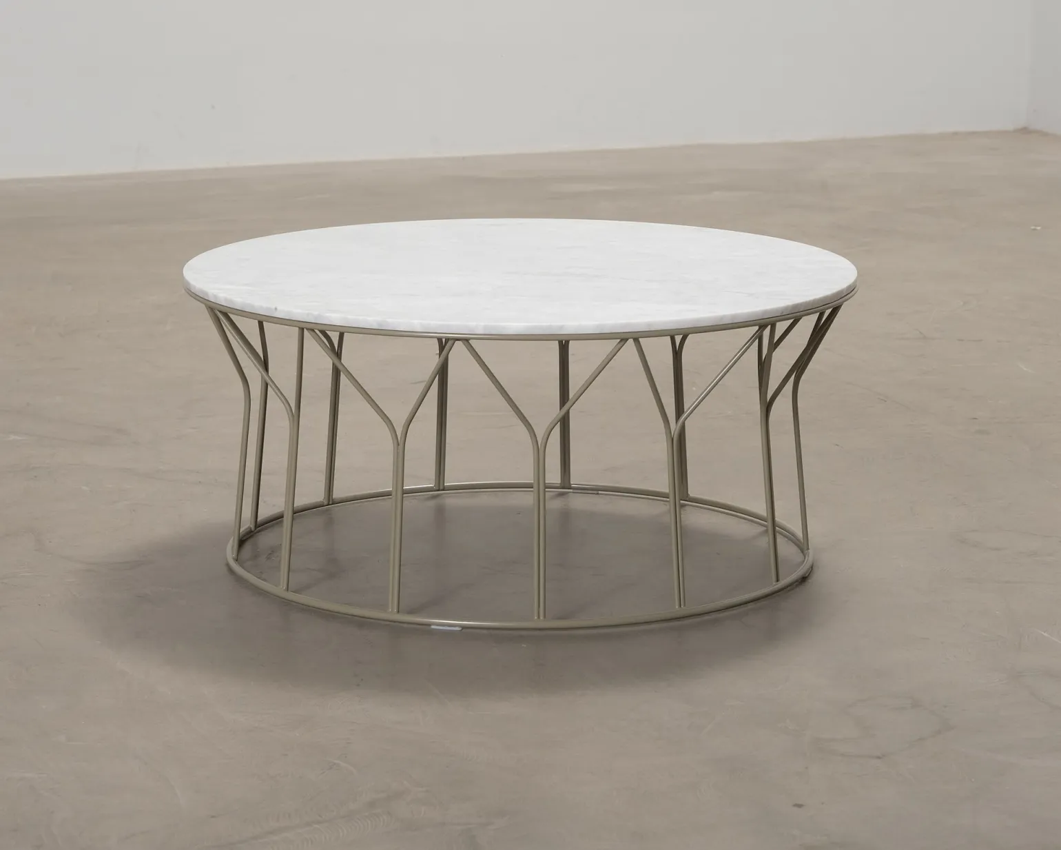 Offecct Circus soffbord vit marmor