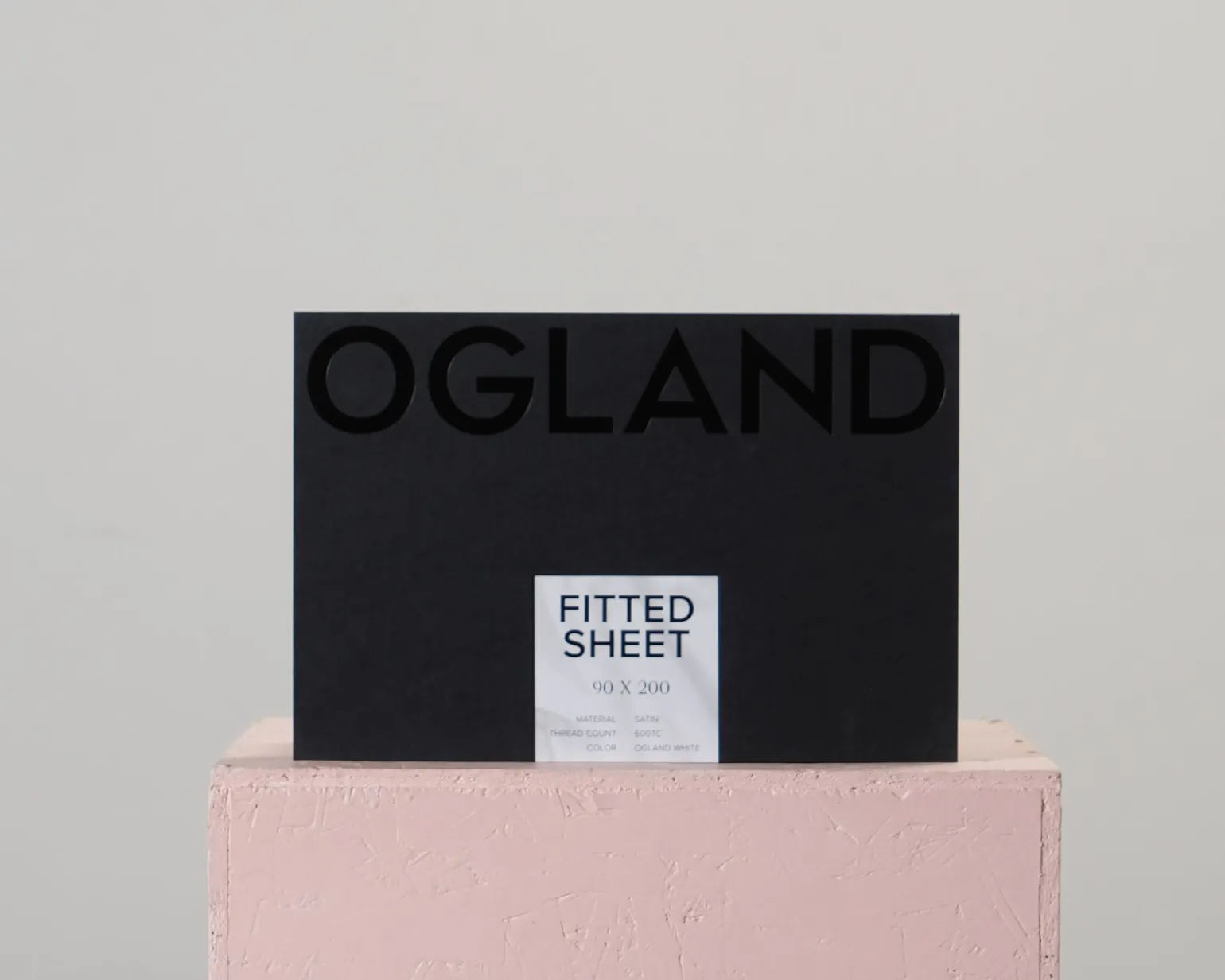Ogland Edge kuvertsytt underlakan 90 x 200 cm