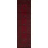 Old Afghan orientalisk matta 84 x 291 cm
