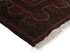 Old Afghan orientalisk matta 154 x 192 cm