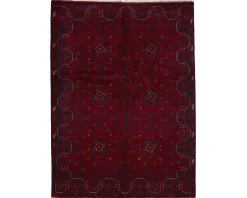 Old Afghan orientalisk matta 147 x 199 cm