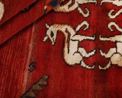 Old Figural Kashghai orientalisk matta 165 x 255 cm