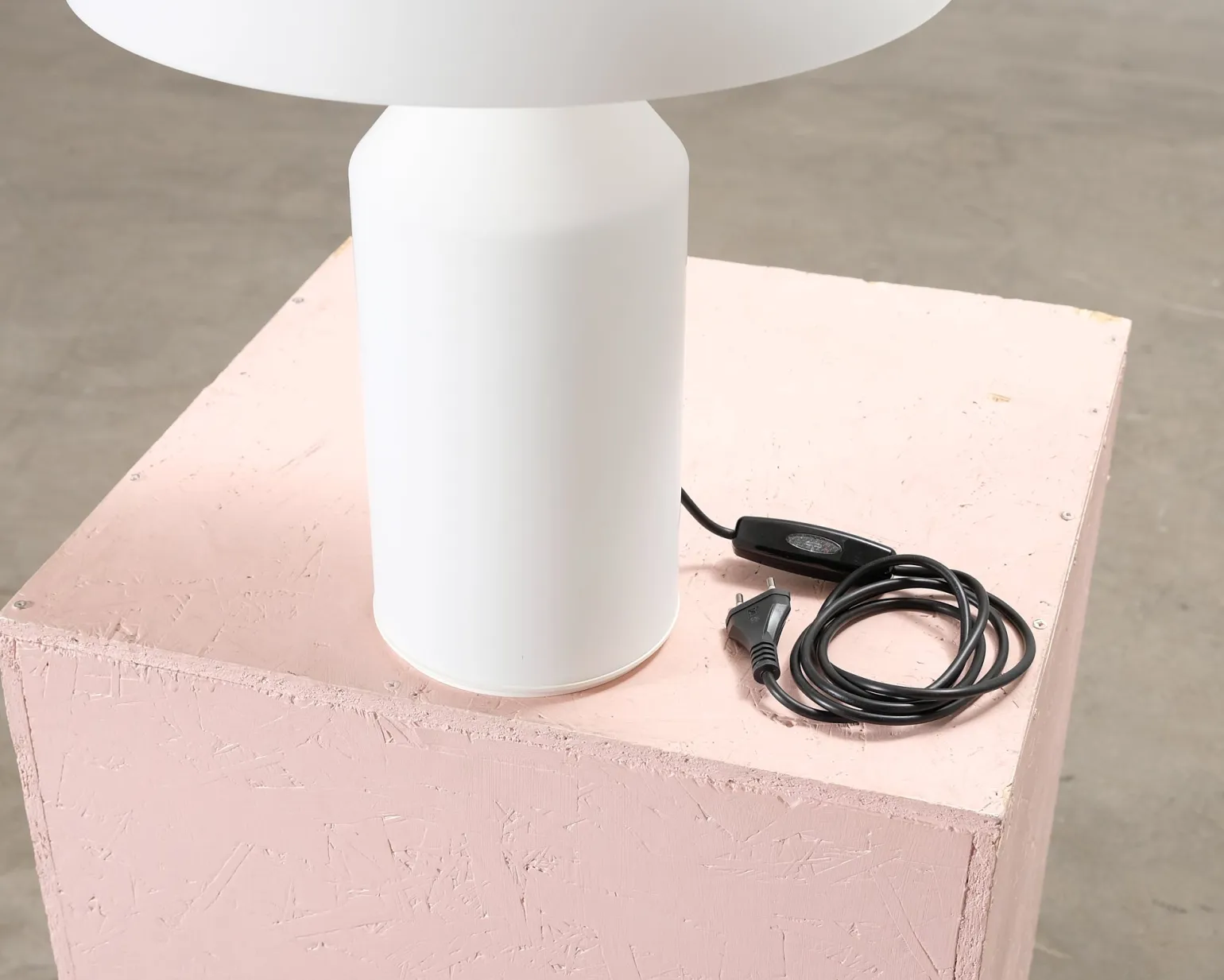 Oluce Atollo 237 bordslampa 50 cm Opal