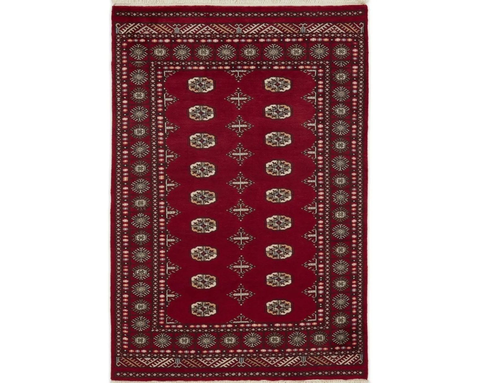 Pakistan handknotted orientalisk matta 136 x 199 cm