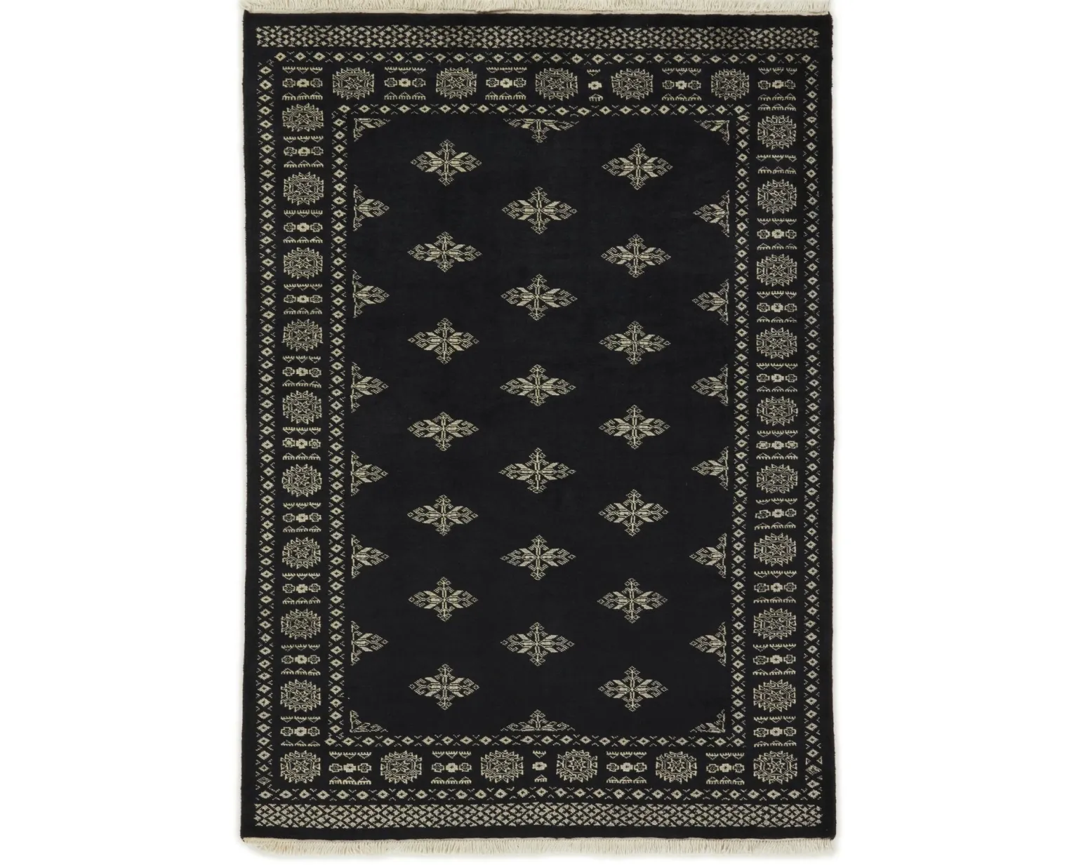 Pakistan handknotted orientalisk matta 136 x 191 cm