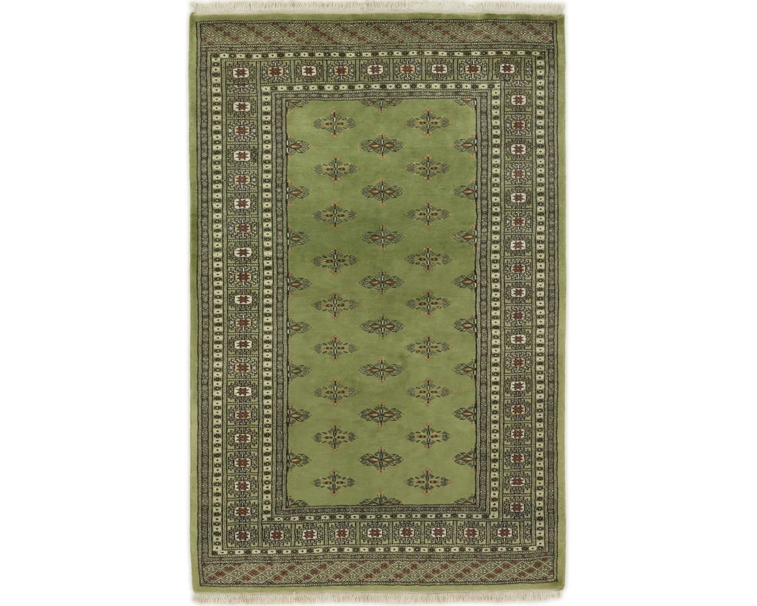 Pakistan handknotted orientalisk matta 135 x 209 cm