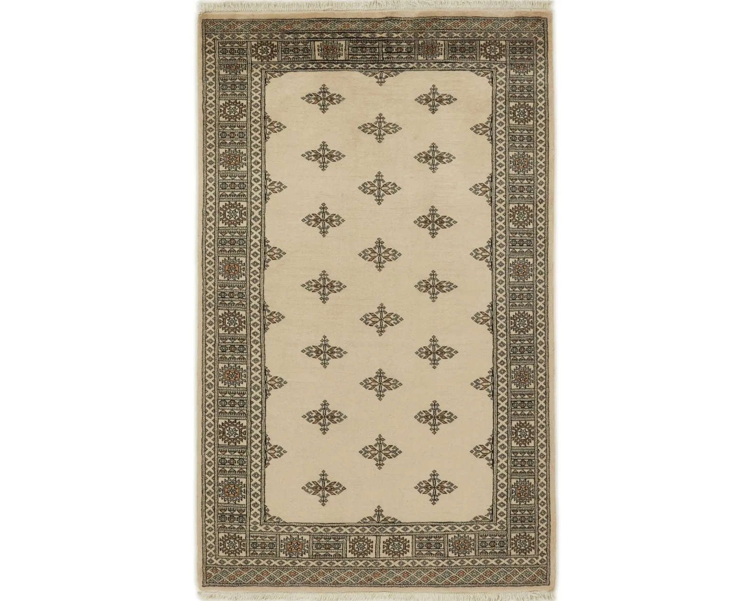 Pakistan handknotted orientalisk matta 135 x 210 cm