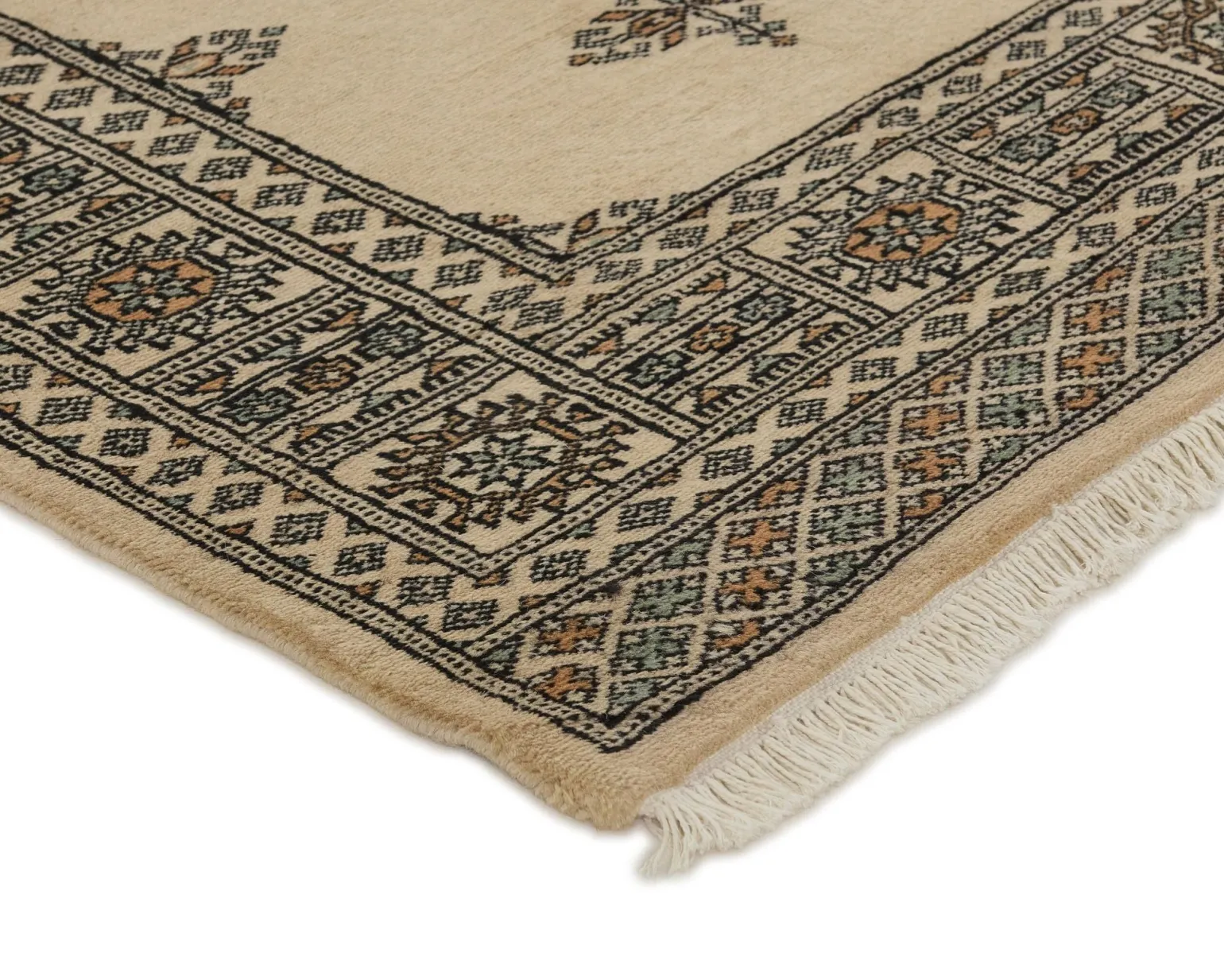 Pakistan handknotted orientalisk matta 135 x 210 cm