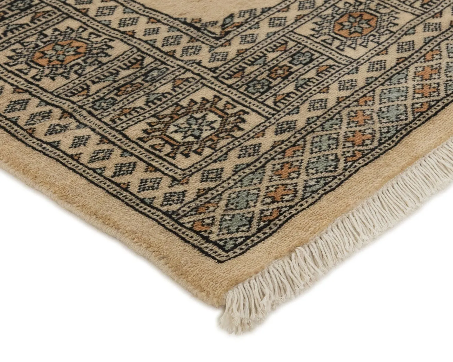 Pakistan handknotted orientalisk matta 136 x 196 cm