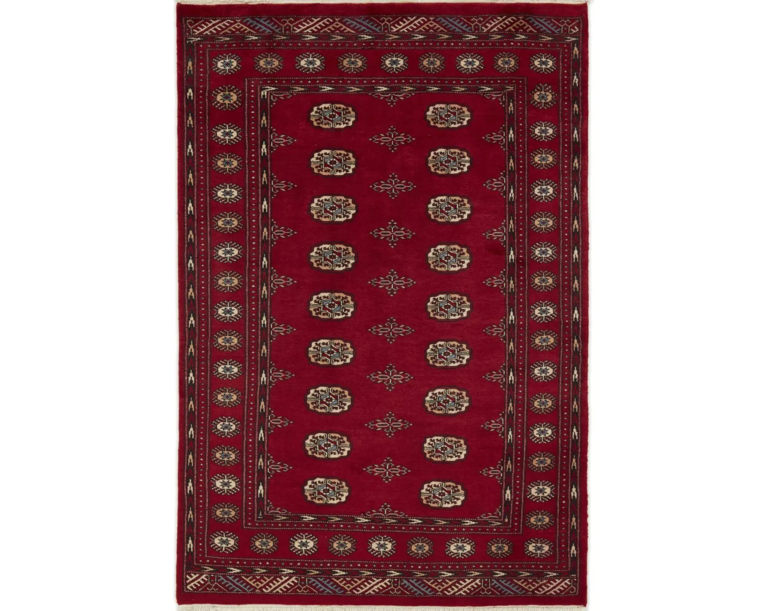Pakistan handknotted orientalisk matta 135 x 197 cm