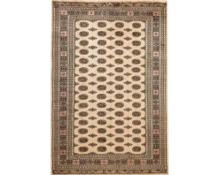 Pakistan handknotted orientalisk matta 199 x 298 cm