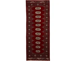 Pakistan handknotted orientalisk matta 78 x 203 cm