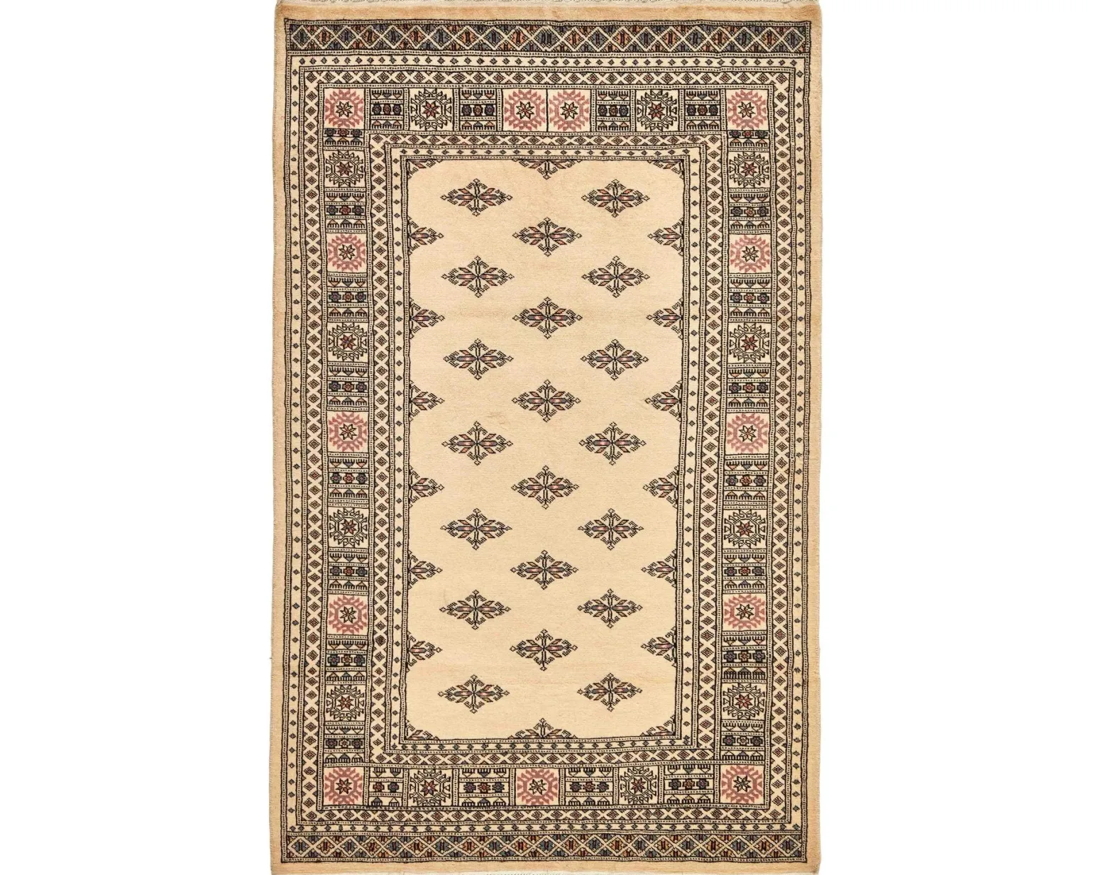 Pakistan handknotted orientalisk matta 118 x 190 cm