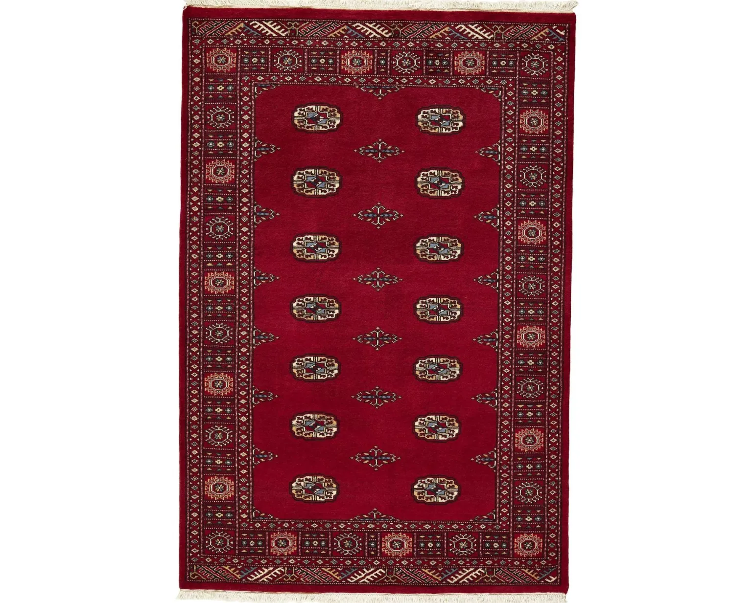 Pakistan handknotted orientalisk matta 125 x 186 cm