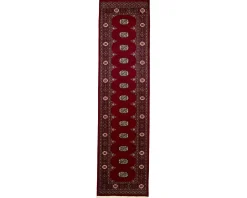 Pakistan handknotted orientalisk matta 80 x 304 cm