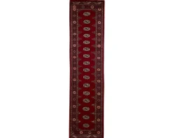 Pakistan handknotted orientalisk matta 78 x 319 cm