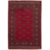 Pakistan handknotted orientalisk matta 140 x 204 cm