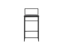 Pan barstol svart, set om 6