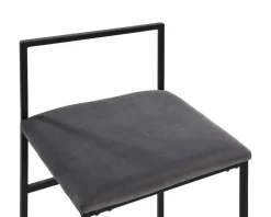 Pan barstol svart, set om 6